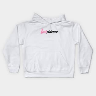 Confidence Godfidence Kids Hoodie